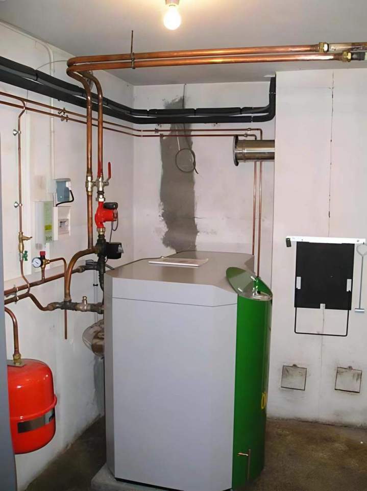 Installation de chauffage Poligny