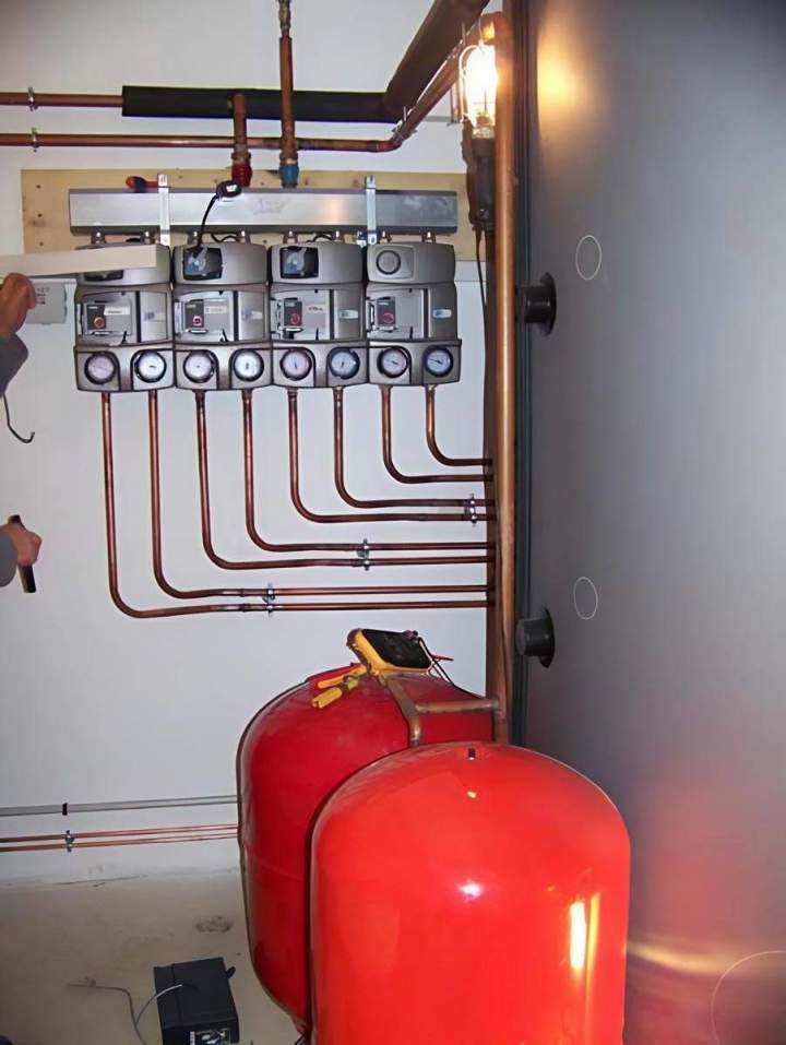 Installation de chauffage Poligny