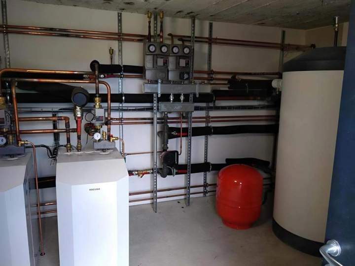 Installation de chauffage Poligny
